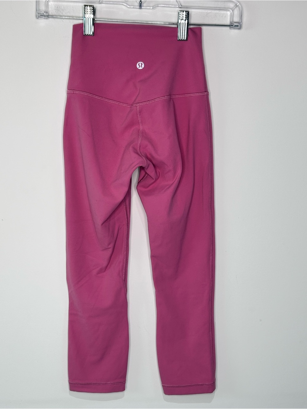 Lululemon Align High-Rise Crop 21” Leggings Size 4 Pink Nulu Yoga Pants
